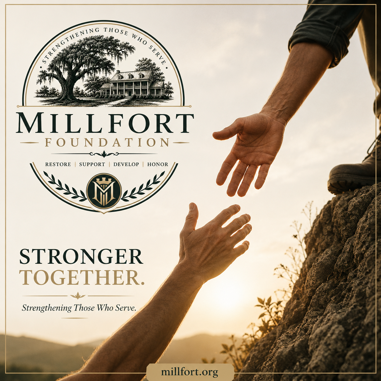 Millfort Foundation — Stronger Together, Strengthening Those Who Serve